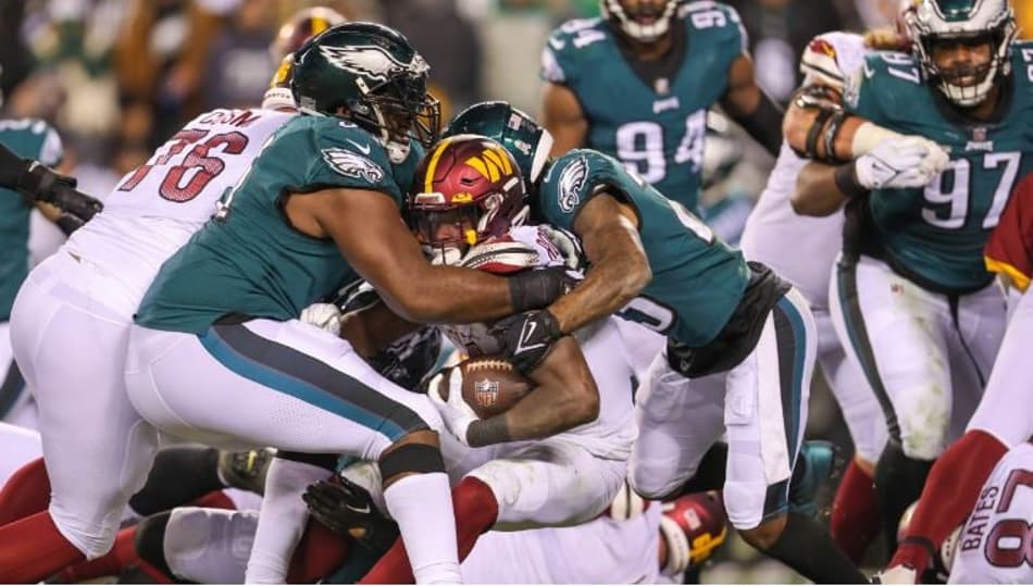 Washington Commanders tira a invencibilidade do Philadelphia Eagles na NFL