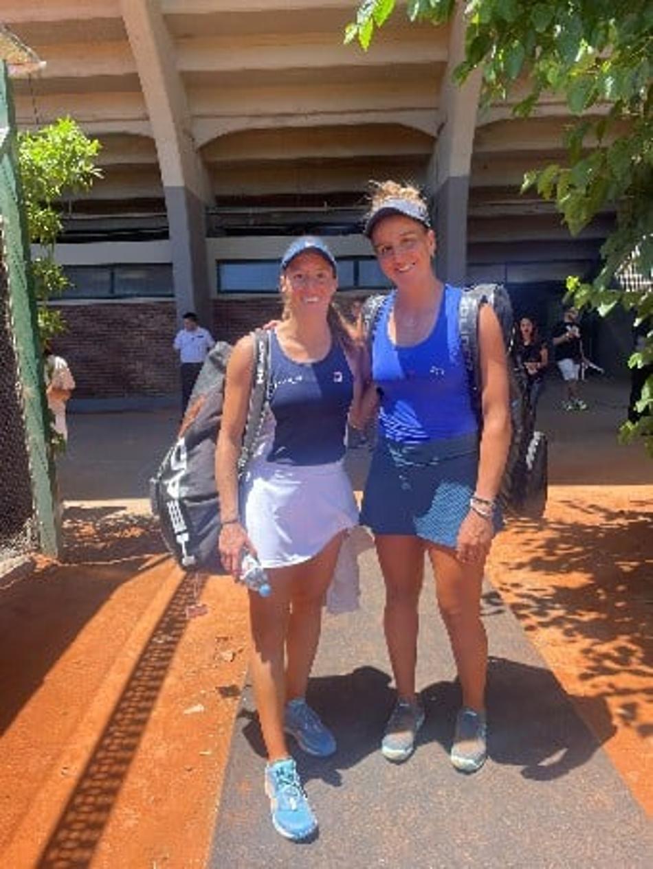 Luisa Stefani e Ingrid Martins em Buenos Aires