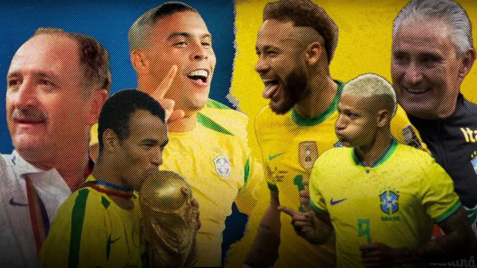 Quem é melhor: Seleção do penta ou Seleção atual? Confira votação jogador por jogador feita pela redação do LANCE