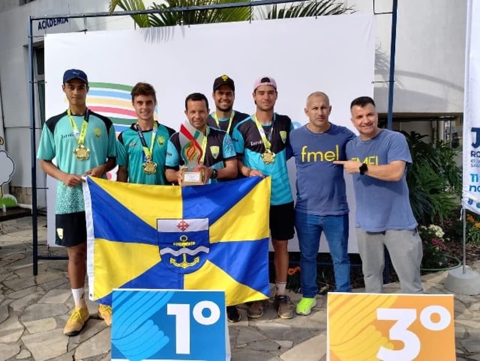 Itajaí é campeã do tênis nos 61º Jogos Abertos de Santa Catarina