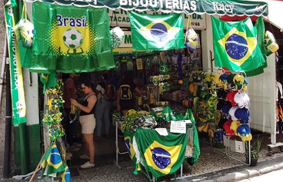 Copa do Mundo desbanca Natal e Seleção Brasileira domina comércio