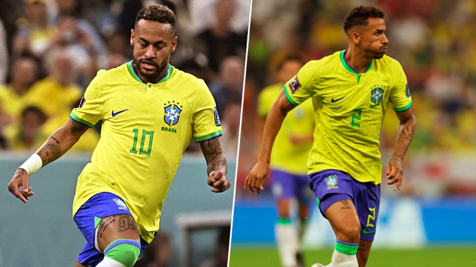 Neymar e Danilo lesionados: relembre desfalques do Brasil com a Copa em andamento