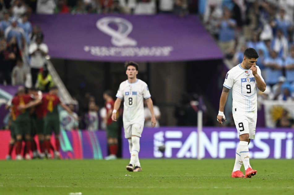 ATUAÇÕES: Arrascaeta, Suárez e Bentancur tentam, mas Uruguai fica no “quase” em derrota para Portugal