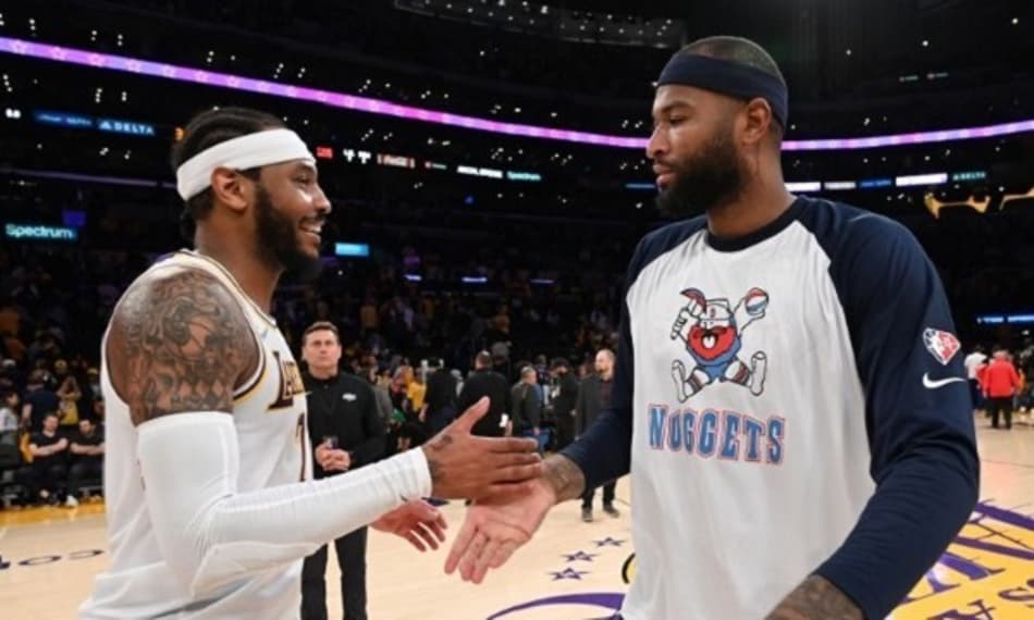 Por chance na NBA, Carmelo Anthony e DeMarcus Cousins rejeitam Taiwan