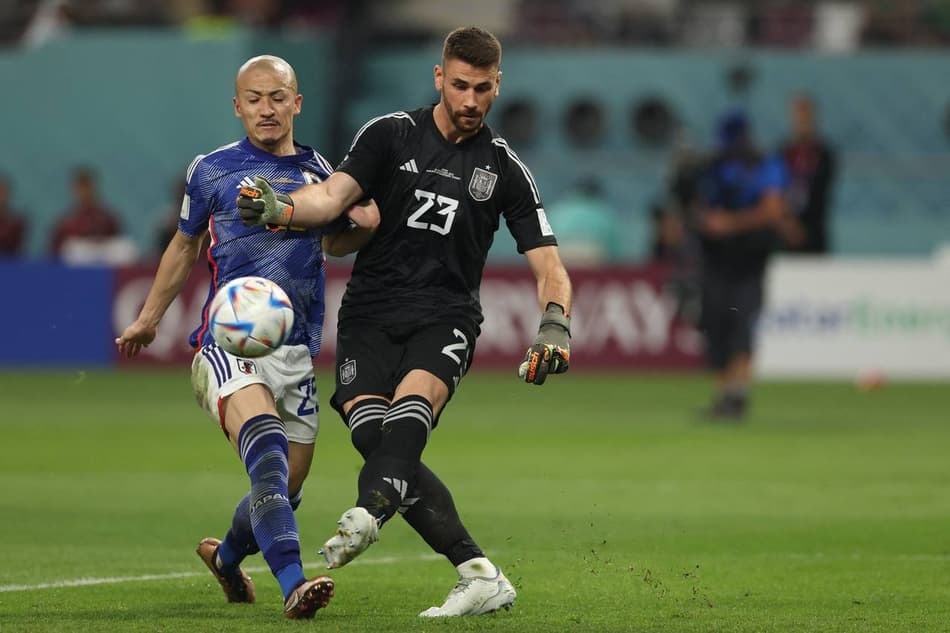 ATUAÇÕES: Unai Simón é o pior da Espanha em derrota para o Japão na Copa do Mundo; veja notas