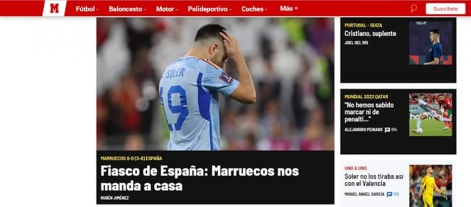 ‘Fiasco da Espanha’ e ‘Gonçalo Ramos em noite dos sonhos’: imprensa internacional repercute terça de Copa do Mundo