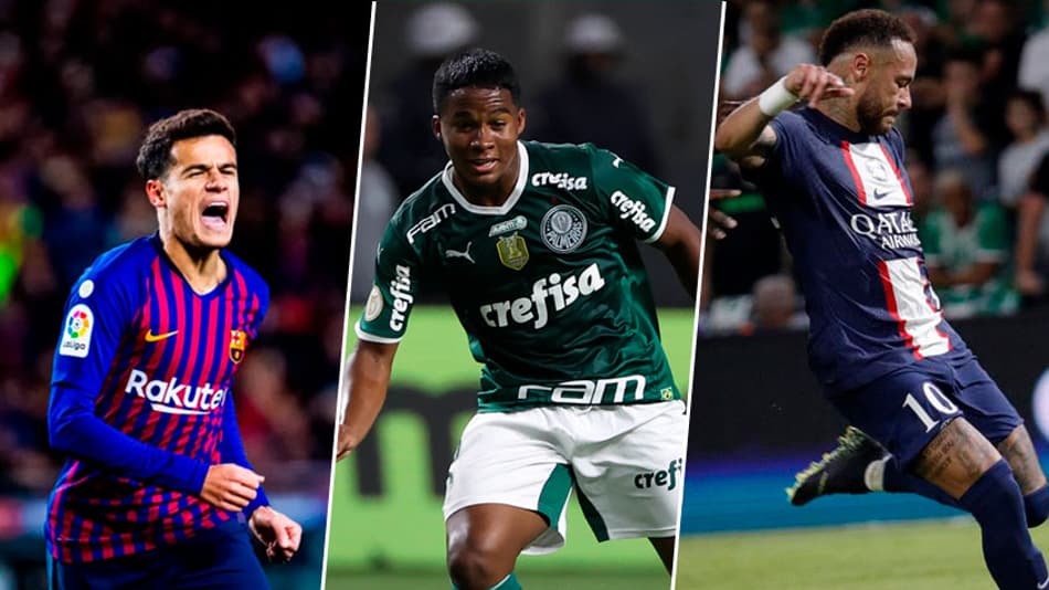 Endrick pode bater recorde: relembre as maiores vendas de jogadores brasileiros