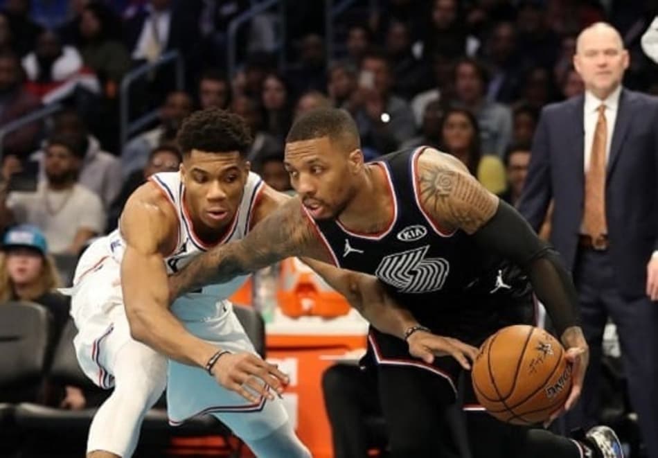 Damian Lillard revela desejo em jogar com Giannis Antetokounmpo
