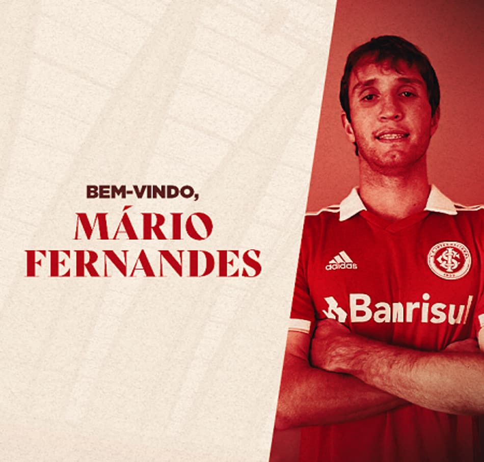 Internacional anuncia a contratação do lateral Mário Fernandes