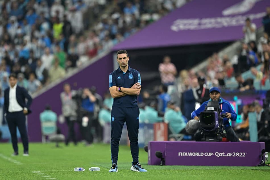 Técnico da Argentina pede apoio dos brasileiros na final da Copa do Mundo