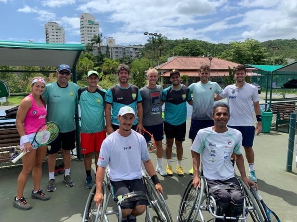 Equipe de Itajaí em pré-temporada