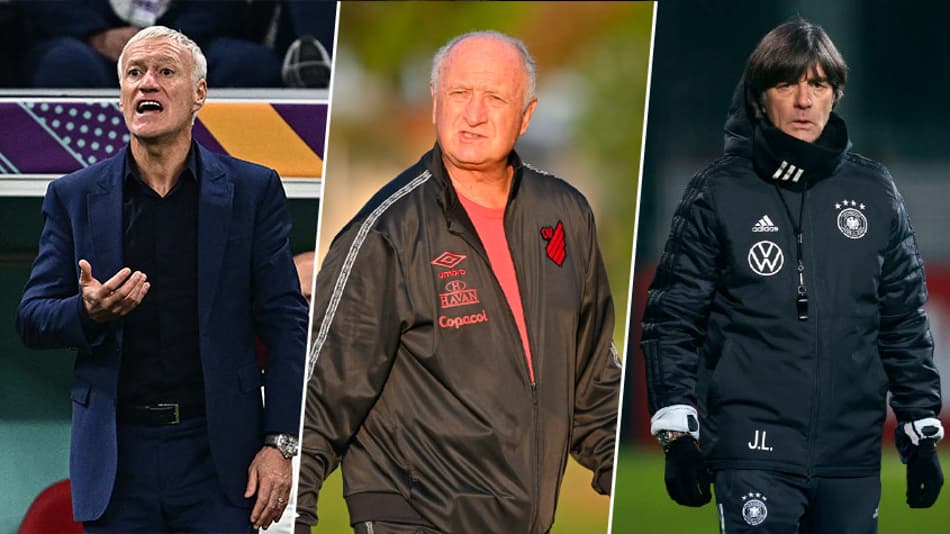 Deschamps empata com Felipão em 2º: saiba os técnicos com mais vitórias em Copas do Mundo