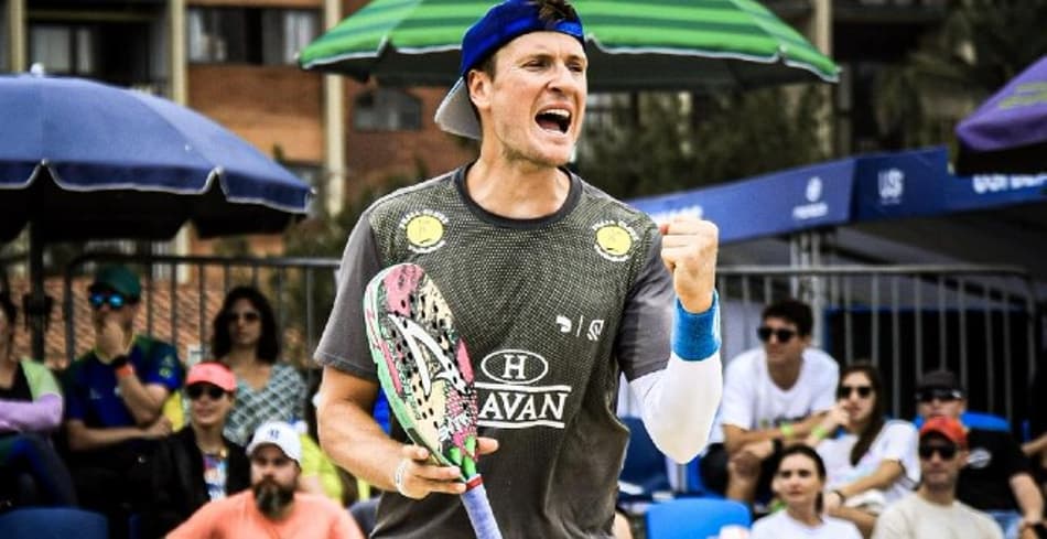 Ex-parceiro de duplas de Guga Kuerten, André Baran constrói nova história no beach tennis