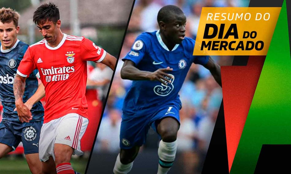 Botafogo inicia conversas com atacante do Benfica, Kanté na mira de gigante espanhol… o Dia do Mercado!