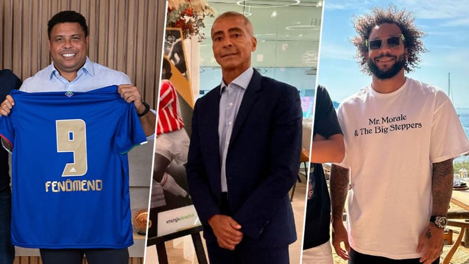 Romário se torna investidor de clube catarinense: veja atletas que se tornaram donos de equipes