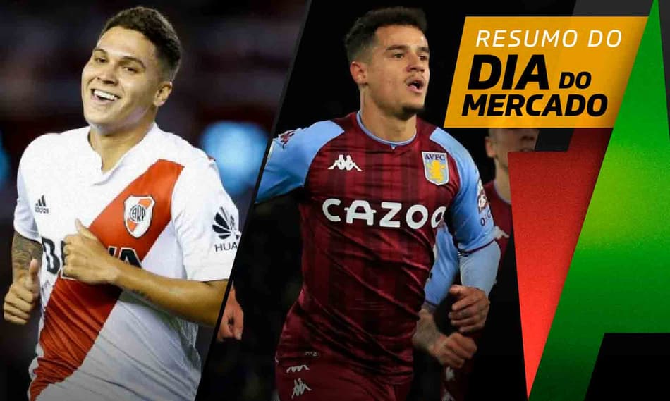 Flamengo mira destaque do River Plate, Corinthians tem planos por Coutinho… o Dia do Mercado!
