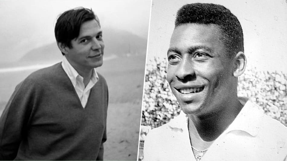 Tom Jobim e Pelé