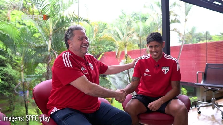 VÍDEO: ‘Feliz de fazer parte de um clube tão grande quanto o São Paulo’, diz Alan Franco em chegada