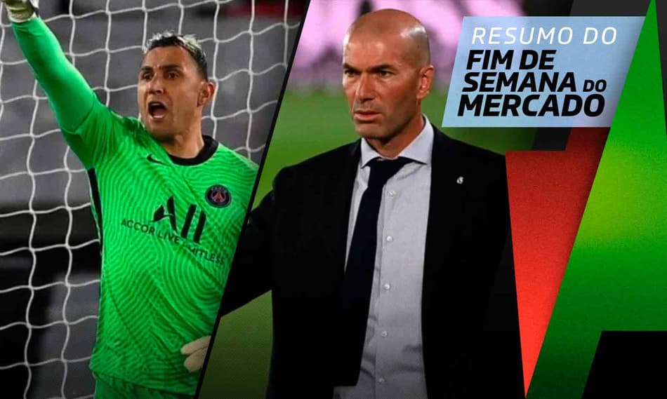 Zidane rejeita Brasil, Internacional quer campeão mundial, Navas atrai time da América … O Fim de Semana do Mercado!