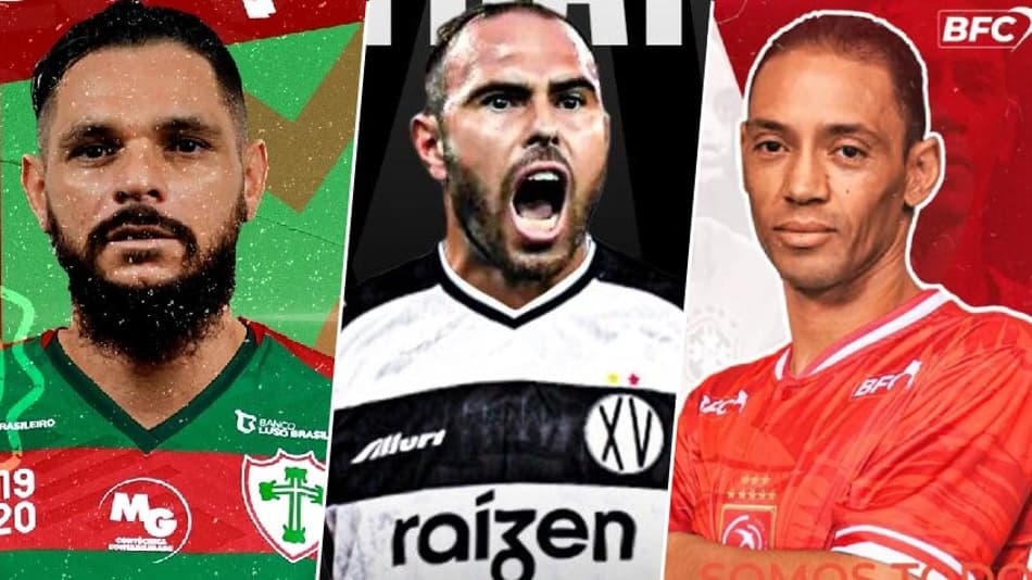 Saiba 55 nomes famosos que vão jogar estaduais por clubes de menor expressão