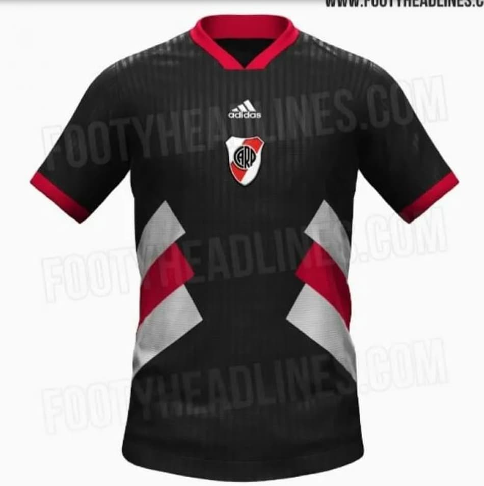 Vaza possível camisa do River Plate em 2023