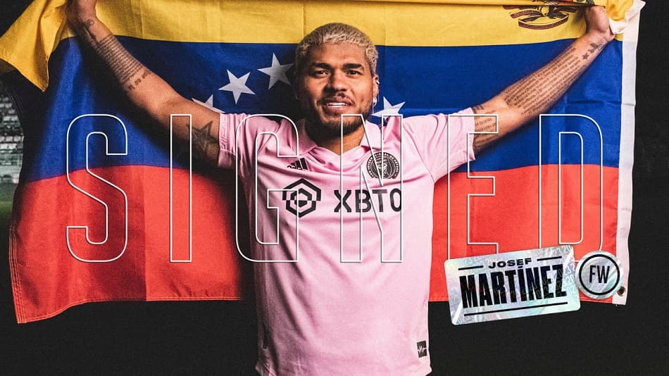 Inter Miami anuncia a contratação do atacante Josef Martínez