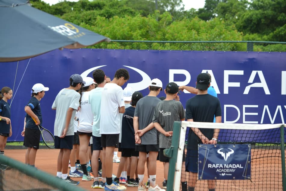 Rafa Nadal Tennis Camp começa em Florianópolis