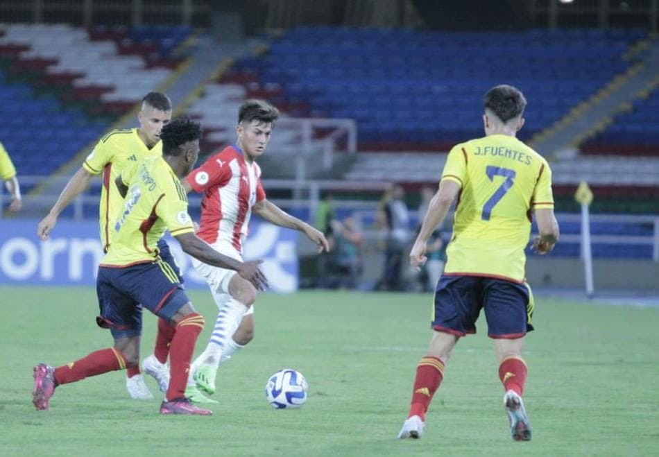 Na mesma chave do Brasil, Colômbia e Paraguai ficam no empate