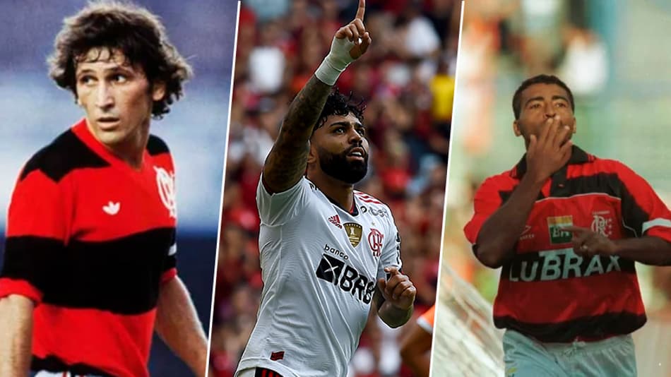 Gabigol no TOP-10: saiba quem são os maiores artilheiros da história do Flamengo