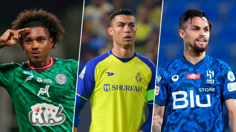 Saiba os brasileiros que Cristiano Ronaldo vai jogar junto ou enfrentar no Campeonato Árabe