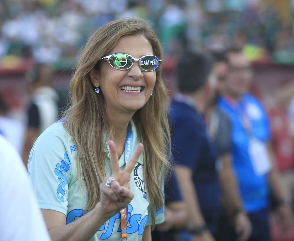 Palmeiras destaca Leila Pereira em campanha de homenagem ao Dia da Mulher