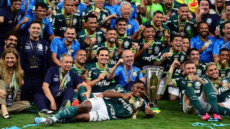 Leila Pereira registra provocação a Gabigol e Endrick como comissário em retorno do Palmeiras após título