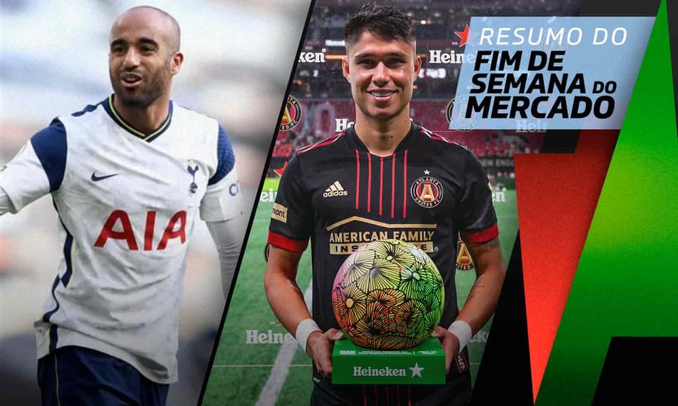 São Paulo conversa com estafe de Lucas Moura, clube brasileiro insiste em Luiz Araújo… O Fim de Semana do Mercado!