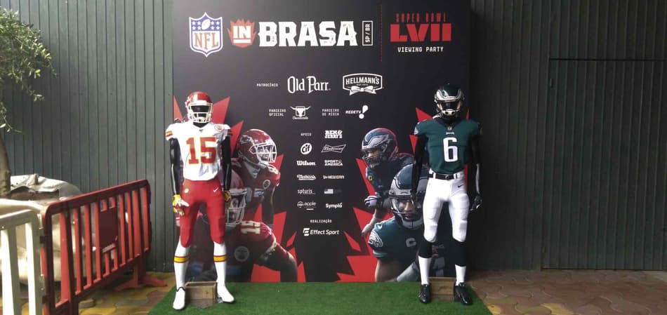 ‘NFL in Brasa’: veja imagens do primeiro evento oficial da NFL no Brasil