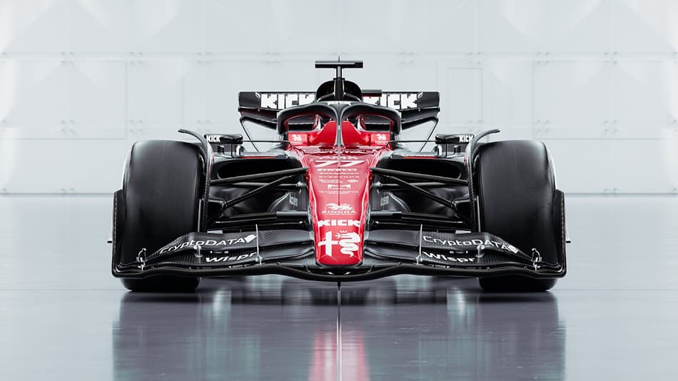 VÍDEO: Fórmula 1 – veja o carro da Alfa Romeo para a temporada de 2023