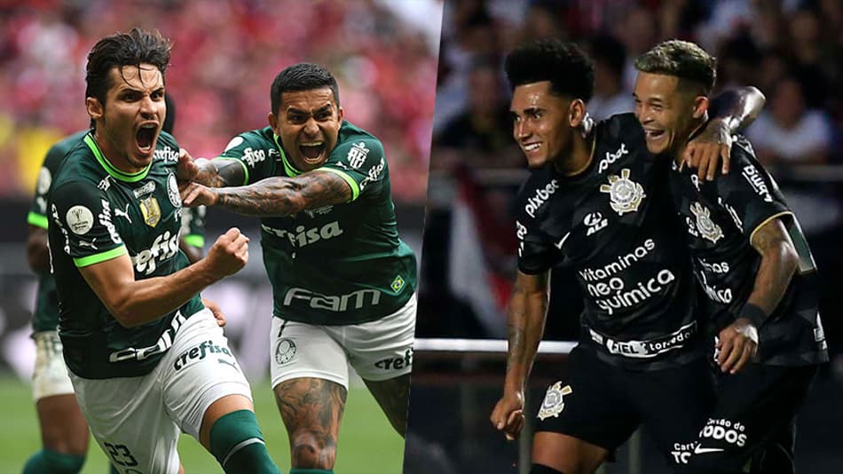 Quem é melhor: Corinthians ou Palmeiras? Veja duelos jogador por jogador votados pela redação do LANCE!