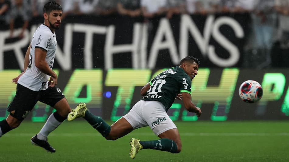 VÍDEO: Rony celebra dois gols pelo Palmeiras no Dérbi em Itaquera: ‘Noite especial’