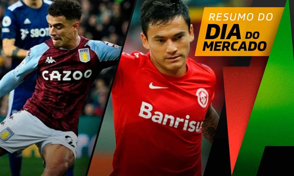 Corinthians ‘bate martelo’ sobre Coutinho, Internacional prepara pacote de reforços… O Dia do Mercado!