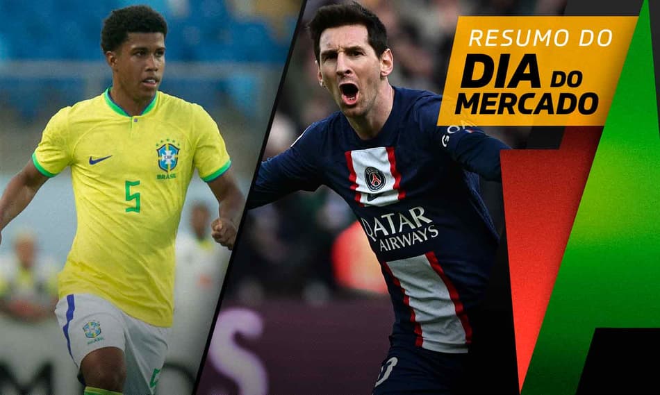 Vasco e Palmeiras na briga por Andrey Santos, Barcelona se reúne com pai de Messi… O Dia do Mercado!