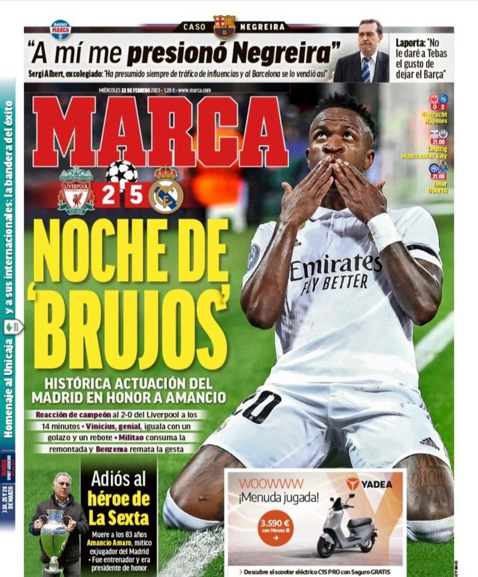 Imprensa mundial se rende a Vinicius Jr: veja destaques de sites e jornais
