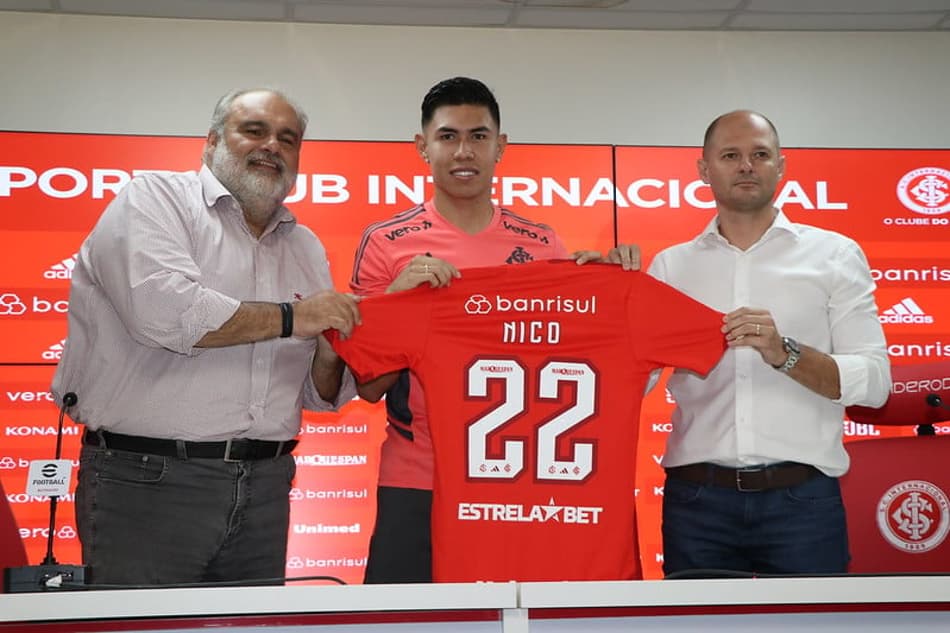 VÍDEO: Reforço do Internacional, Nico Hernández fala do desejo de ser campeão no clube
