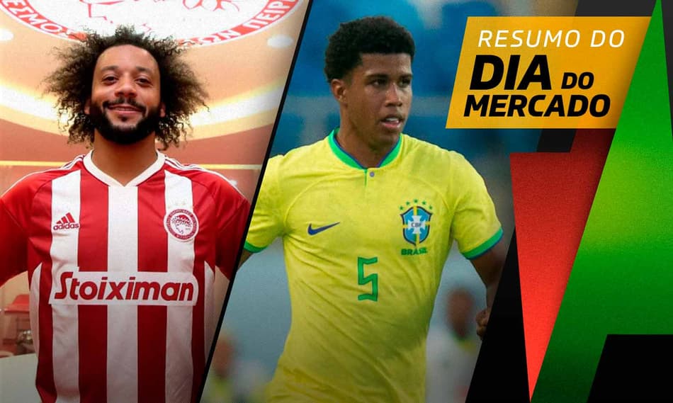 Marcelo é anunciado pelo Fluminense, Vasco próximo de Andrey Santos… O Dia do Mercado!
