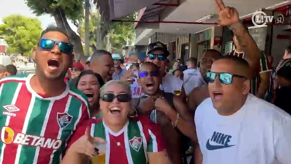 VÍDEO: torcida do Fluminense cria música para Marcelo e provoca rival: ‘Nunca jogou com o Benzema’
