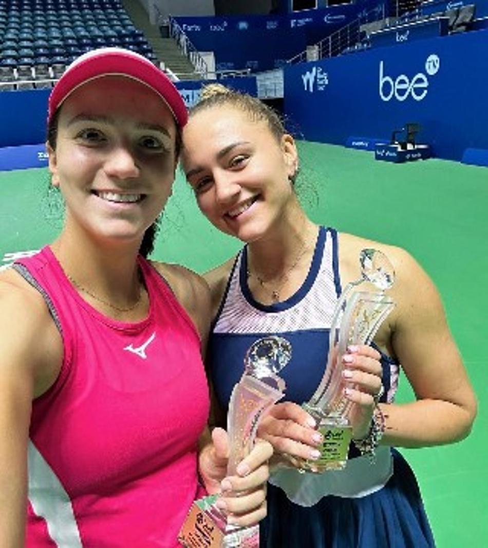 Iryna Shymanovich e Anna Danilina