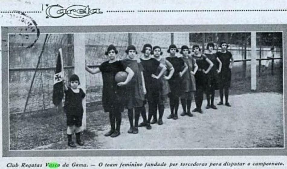 Dia Internacional da Mulher: Futebol feminino faz parte do Vasco há quase 100 anos