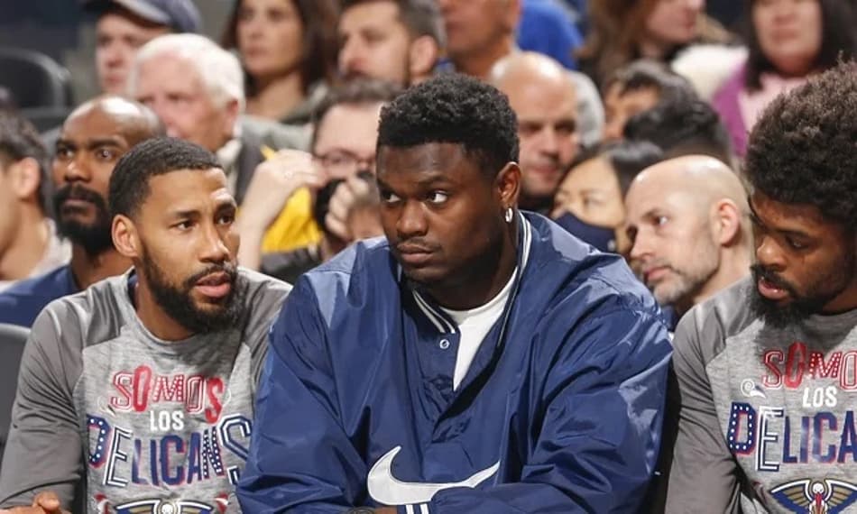 Zion Williamson não deve reforçar Pelicans no play-in da NBA