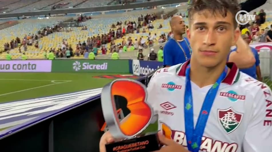 Herói do título, Gabriel Pirani valoriza conquista do Fluminense: ‘Honrado’