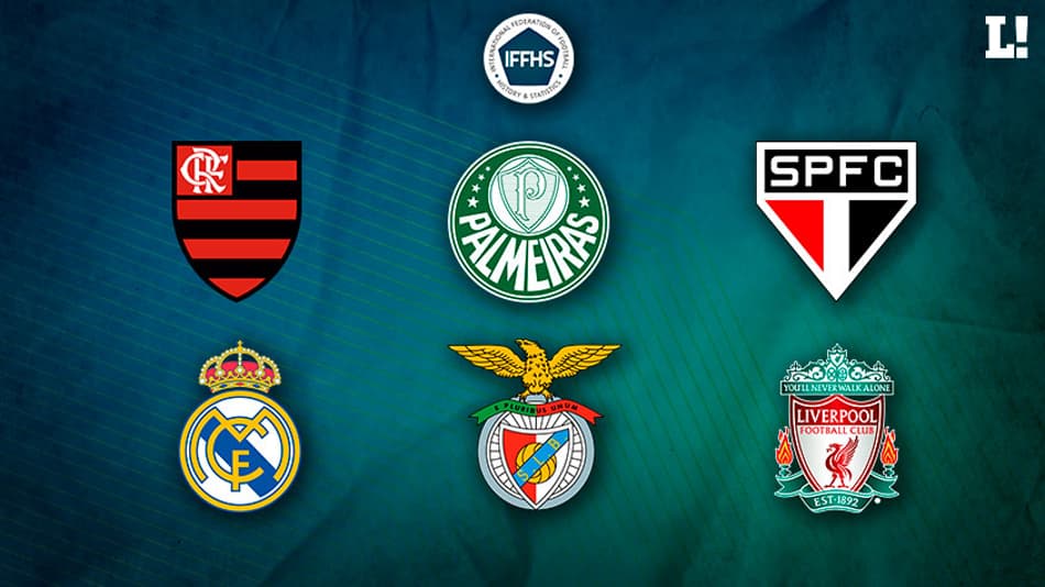 Federação internacional atualiza top 50 de melhores times do mundo; veja ranking