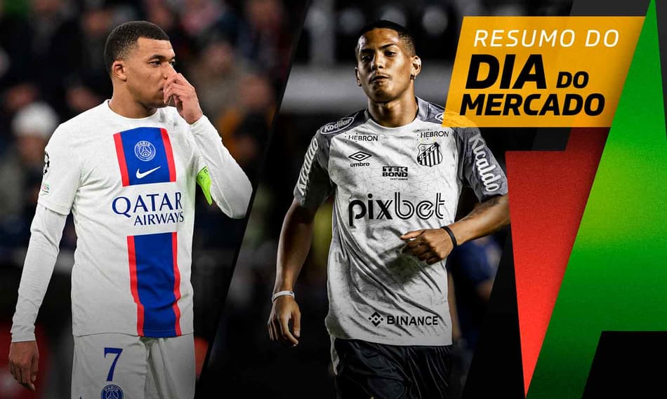 Ângelo responde proposta do Flamengo, Real Madrid volta a mirar Mbappé… O Dia do Mercado!