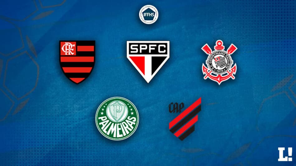 IFFHS atualiza as posições dos times brasileiros em ranking mundial de clubes; veja aqui